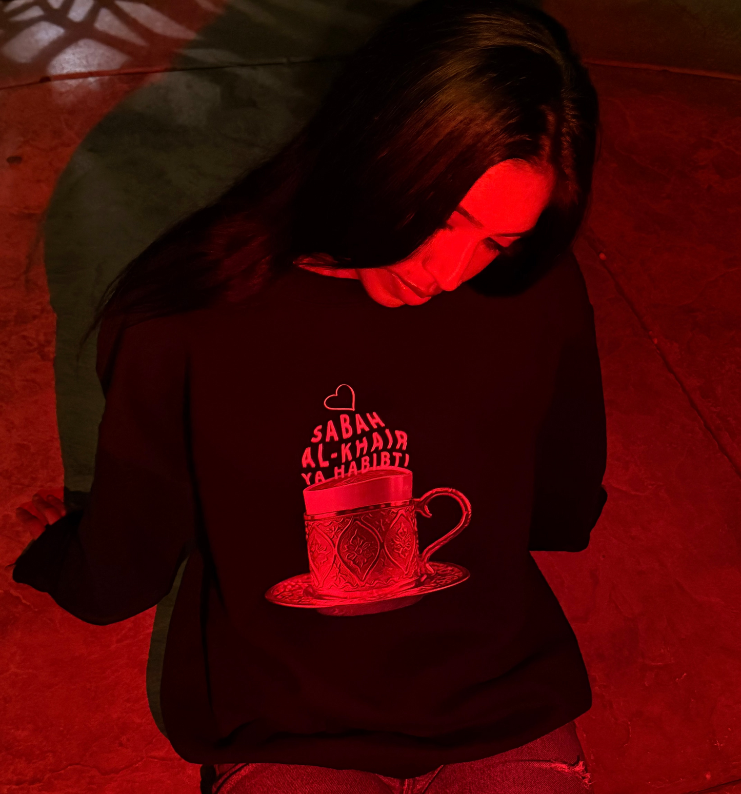 "Sabah Al-Khair" Heavyweight Sweatshirt